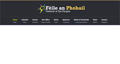 Desktop Screenshot of feilebelfast.com